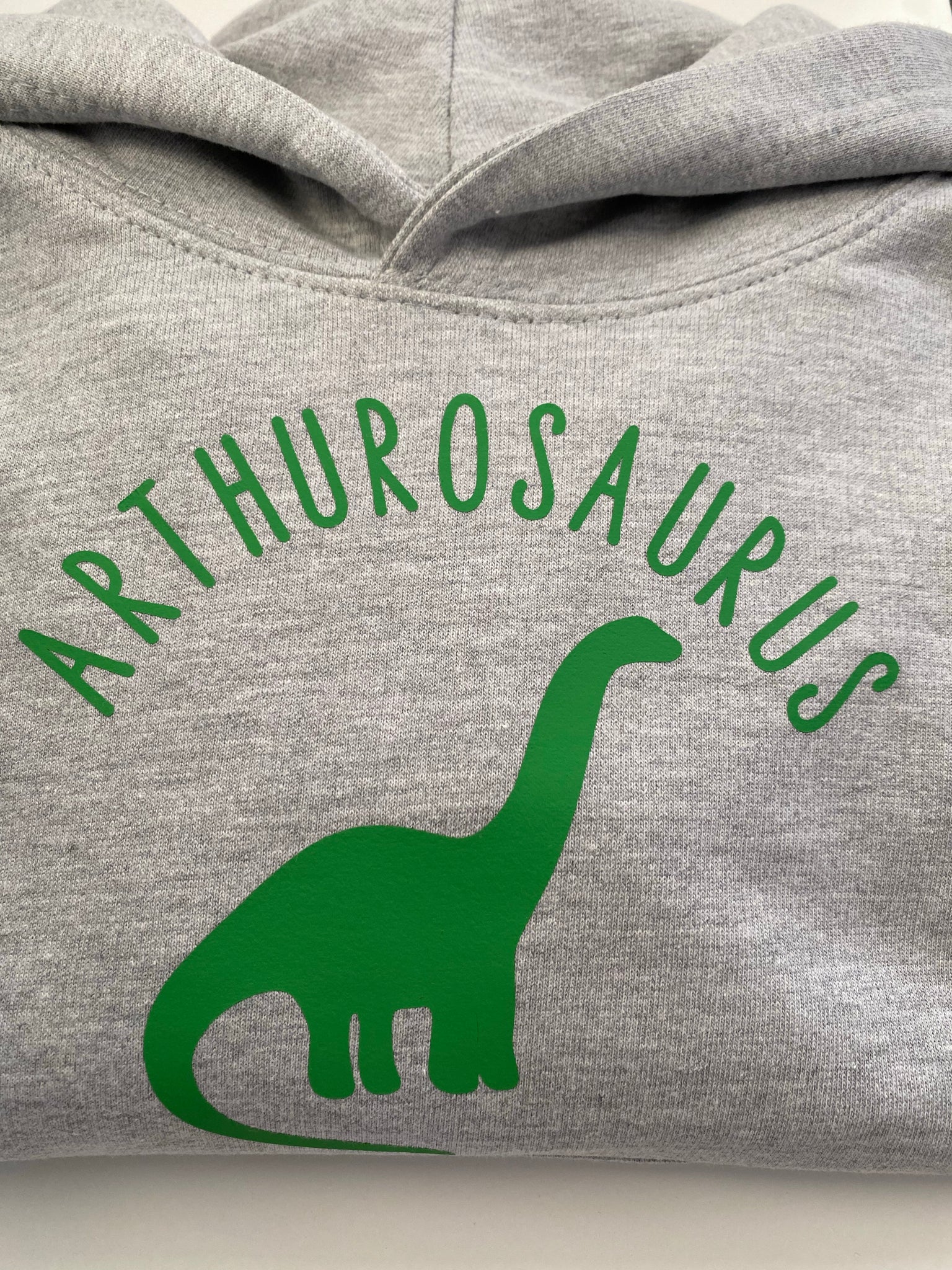 Personalised discount dinosaur hoodie