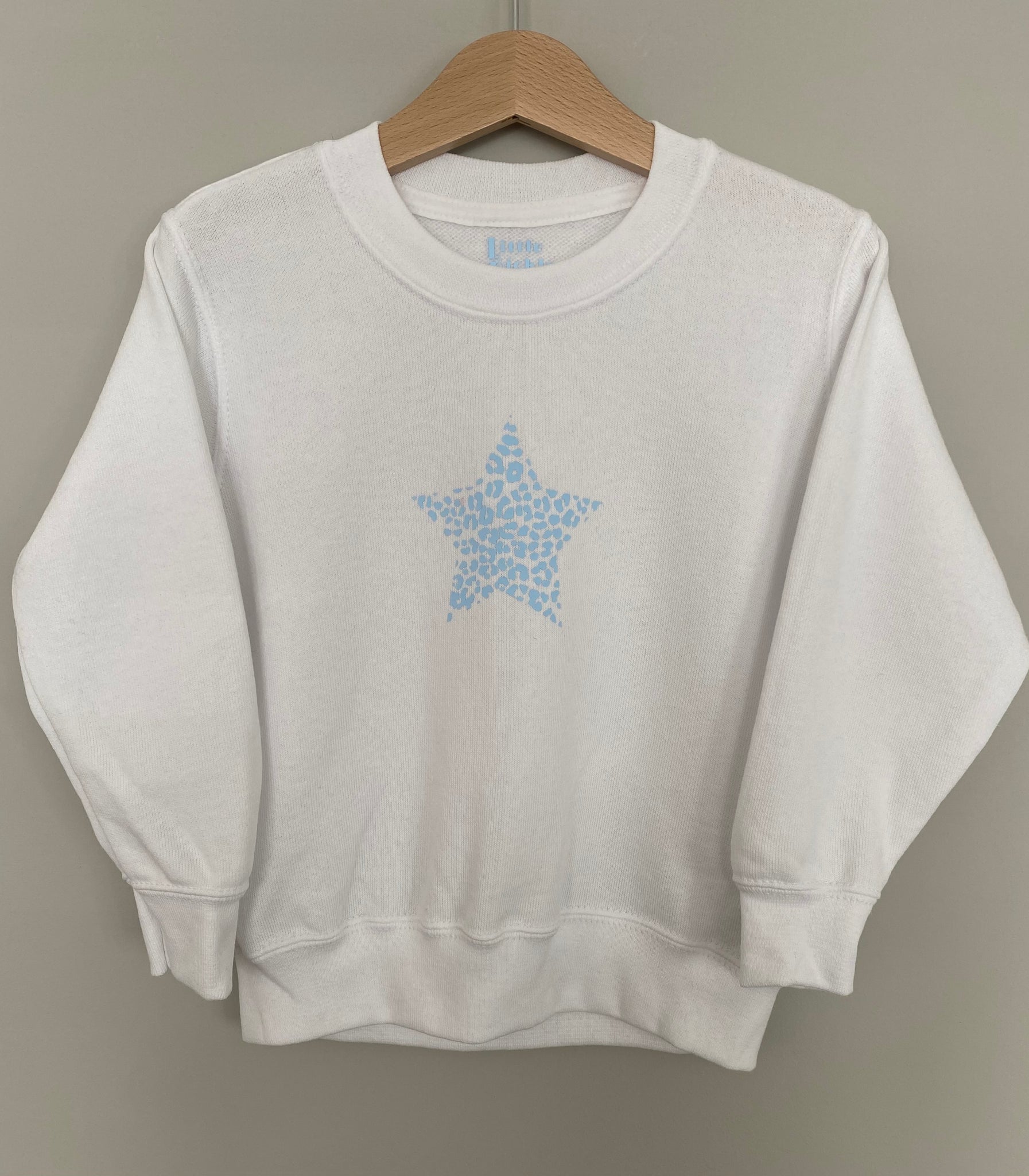 Leopard print 2025 star sweatshirt